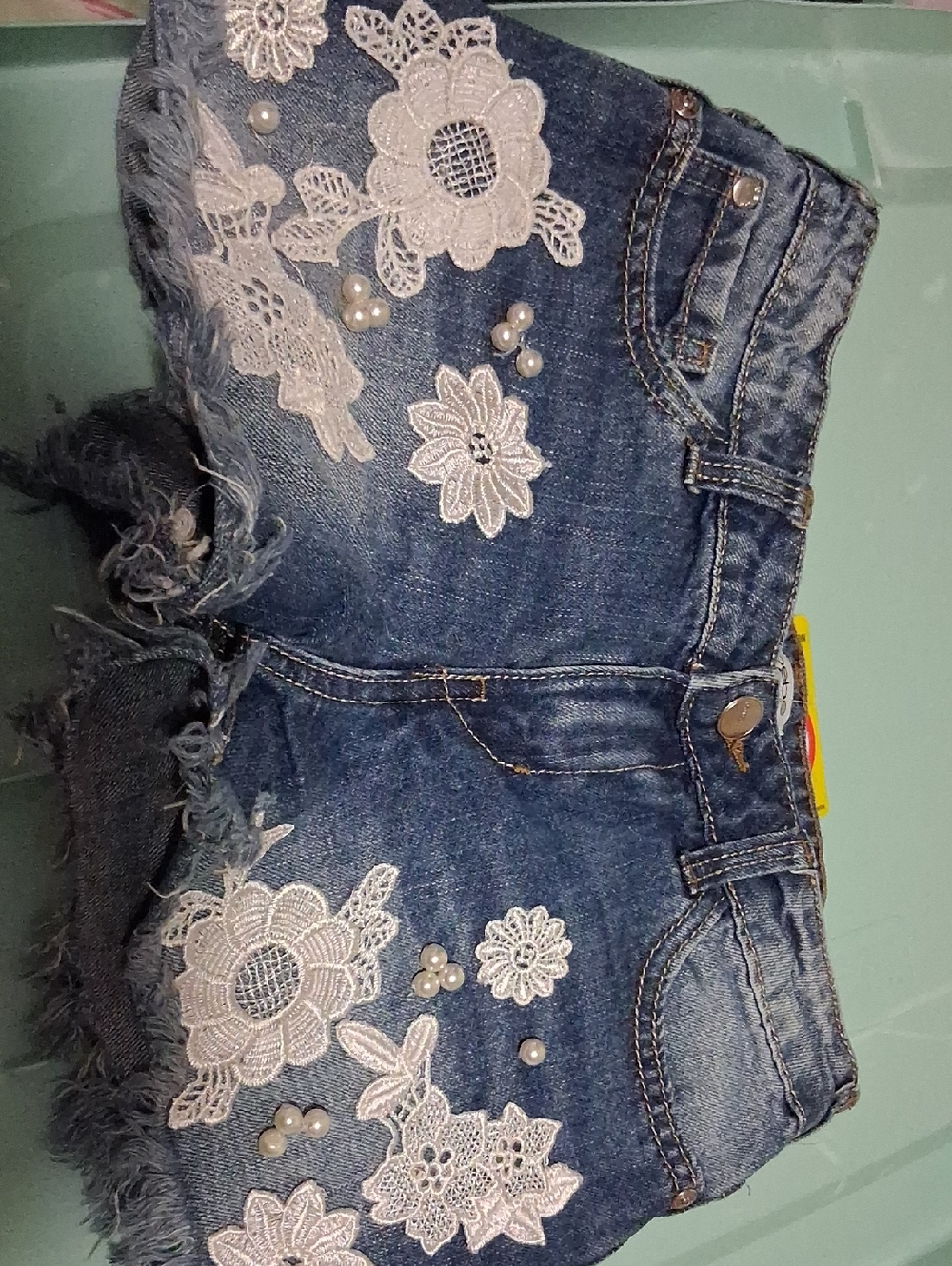 Little Girls Bebe Shorts